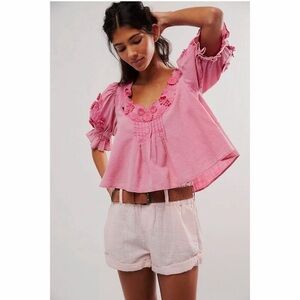 Free People Sophie Cropped Top